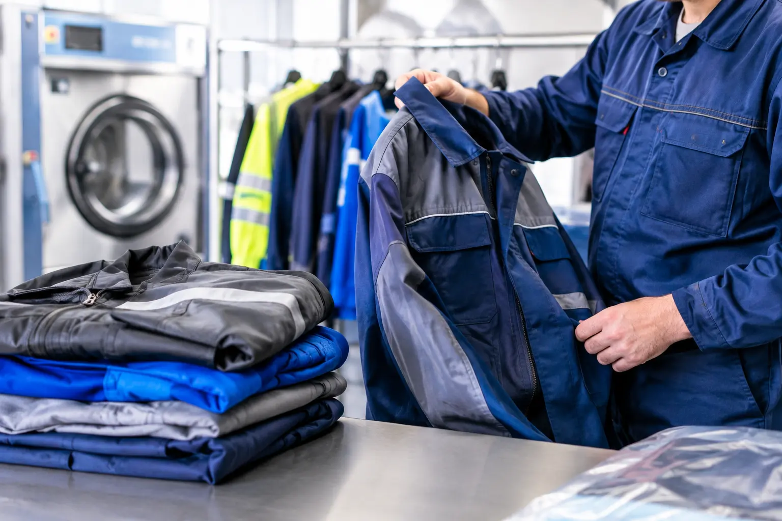 Arbeitskleidung professionell reinigen – sauber, gepflegt und bereit für den nächsten Einsatz